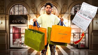 Buying 20 Lakhs Rupees Shoes From Gucci amp Louis Vuitton 😨 [upl. by Betta549]