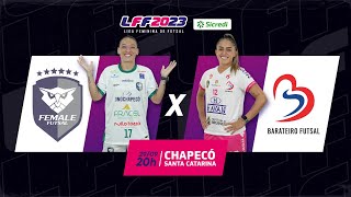 LFF Sicredi 2023  FemaleUnochapecó x Barateiro Havan  Jogo Ao Vivo [upl. by Rollins954]