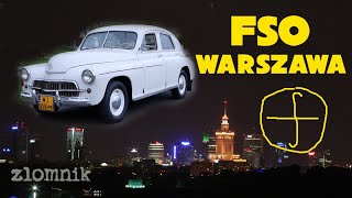 Złomnik FSO Warszawa to poziom aut zachodnich [upl. by Ilellan939]