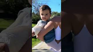 Cristiano Ronaldos Youngest Daughter viral youtubeshorts ytshorts shorts shortsfeed [upl. by Innavoig]