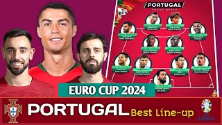 Portugal Possible Squad Euro Cup 2024 amp Best Starting Lineup [upl. by Mahalia745]