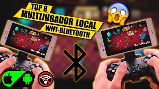 TOP 8 JUEGOS MULTIJUGADOR LOCAL PARA ANDROID Y iOS 2021  BLUETOOTH  WIFI LOCAL  WIFI DIRECTO [upl. by Nhguavad]