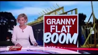 iBuild Granny Flats Featured on Channel 9 A Current Affair Program [upl. by Llerdna923]