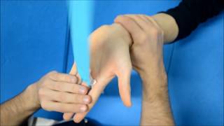 Kinesio Taping per la Sindrome del Tunnel Carpale [upl. by Apps]