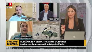 POLITICA ZILEI ROMÂNIA NA LIVRAT PATRIOT UCRAINEI  MAFIA RUSEASCĂ ȘI GPLUL DE LA CREVEDIA P33 [upl. by Bhayani]