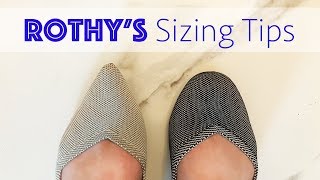 Rothys Sizing  Tips to Buy the Right Pair [upl. by Nanfa]