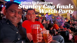 OILERS VS PANTHERS FINALS  ROAD GAME WATCH PARTY trending oilers icehockey [upl. by Ociredef860]