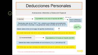 Deducciones Personales [upl. by Glenda]