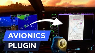 Navigraph Charts in G1000 G3000 and G5000 for MSFS [upl. by Orose]