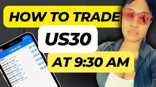 HOW TO REALLY TRADE US30 AT 930AM EST  Forex Trading 2024 [upl. by Martinic]