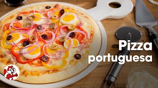 Pizza portuguesa  Receitas Zaffari [upl. by Ayaladnot]