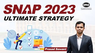 How to Crack SNAP 2023 Expert Strategy for SNAP Preparation  Prasad Sawant sir [upl. by Adnana]