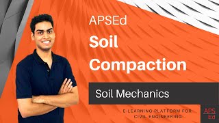 Soil Compaction  Soil Mechanics [upl. by Aiuoqes]