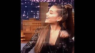 ariana on jimmy fallon  velocity edit ✰꙳⋆♡🥥 shortsfeed arianagrande edit viral capcut [upl. by Uliram454]