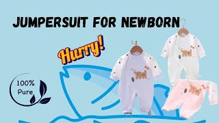 Jumper Suit For NewBorn  season 3  video 2 [upl. by Rosenquist]