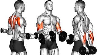 Arm Workout With Dumbbells Only Get Bigger Arms [upl. by Ilanos]