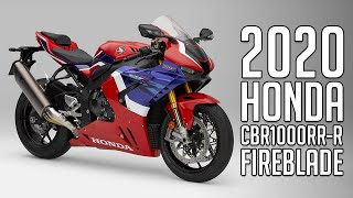 New 2020 Honda CBR1000RRR Fireblade amp Fireblade SP  Full Specs amp Pictures Released [upl. by Flavian603]