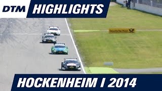 DTM Hockenheim I 2014  Highlights [upl. by Guilbert665]