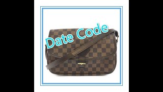 Date Code amp Stamp Louis Vuitton Sologne Damier Ébène Canvas  LUXCELLENT TV [upl. by Donielle]