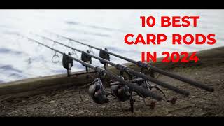 10 BEST CARP RODS IN 2024 [upl. by Mohr775]