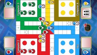 New Ludo Game in 4 player  How to Win in Ludo  Ludo Game Winning Trick  Ludo King Gameplay [upl. by Dhar]