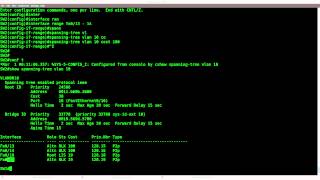 PVST Per VLAN Spanning Tree lab on Cisco Catalyst Switch [upl. by Vada]