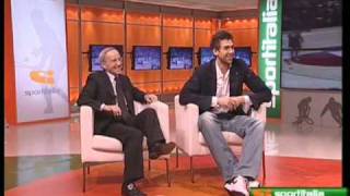 Dan Peterson e la difesa di Bargnani PARTE II NBA News 060509 [upl. by Ordnasela]