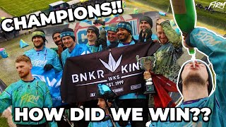 WINNING A PAINTBALL TOURNAMENT  CPPS ROUND 1 2023  MANCHESTER FIRM  UK PAINTBALL [upl. by Nessah]