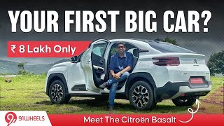 2024 Citroen Basalt Price starts from Rs 8 lakh Indias Best First BIG Car Tata Curvv Rival [upl. by Neitsirk]