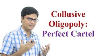 Collusive Oligopoly Perfect Cartel in Hindi [upl. by Arbe]