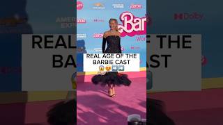 REAL AGE OF THE BARBIE CAST 😱 barbie entertainment shorts [upl. by Oicaro78]