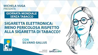 Sigaretta elettronica e a riscaldamento di tabacco meno pericolose delle sigarette convenzionali [upl. by Earal480]