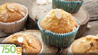 Recette de Muffins aux amandes  750g [upl. by Orelee]