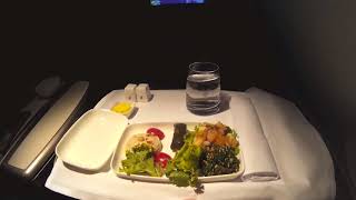 GULF AIR FALCON GOLD BUSINESS CLASS BANGKOK BKK TO BAHRAIN BAH Long Haul Airbus A330200 [upl. by Zeuqirdor]