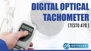 Testo 470 Digital Tachometer  RPM Measuring Instrument  Range 01 to 19999 rpm  Speedometer [upl. by Bjorn]