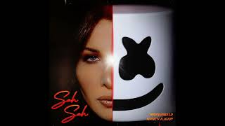 Nancy Ajram ft Marshmello  Sah Sah  Exclusive Music [upl. by Enilatan]