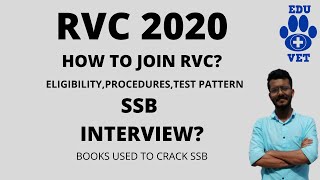 RVC 2020 RECRUITMENTSSB INTERVIEW [upl. by Jacobsen]