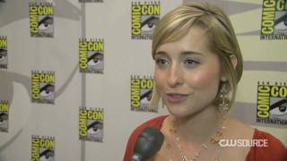 Allison Mack  Smallville 9  Comic Con 09 [upl. by Verena]