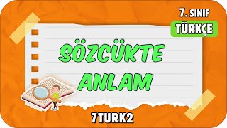 Sözcükte Anlam 📙 tonguçCUP 1Sezon  7TURK2 2024 [upl. by Syla]