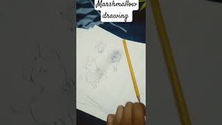 marshmallow drawing please like [upl. by Thalassa]