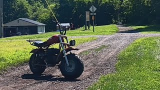 Trailer park man zoomin down the trail [upl. by Srini]