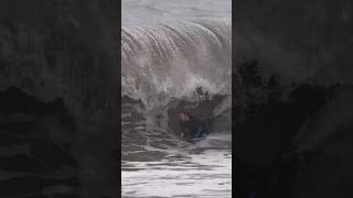 Josh Garner Threading At Mandurah Wedge 👌 Mystical Pig bodyboarding [upl. by Cleodell]