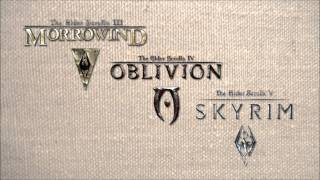 The Elder Scrolls III  V Main Themes  Morrowind Oblivion Skyrim [upl. by Eendys]