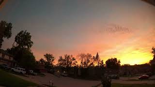 Cloudscape time lapse with colorful sunrises and sunsets  June 79 2024 [upl. by Donoho575]