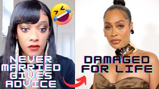 Cynthia G tries giving advice on LaLa Anthony divorce [upl. by Oiziruam]