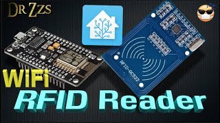 ID Card Scanner using NodeMCU MFRC522 esprfid firmware and of course Home Assistant [upl. by Nirtak]