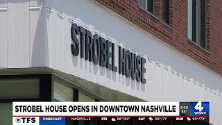 Strobel House opens in downtown Nashville [upl. by Ataeb]