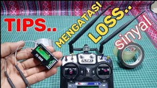 Cara mengatasi loss sinyal RC pesawat [upl. by Derraj]