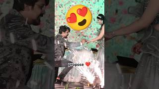 Wedding Propose shorts love wedding proposal couple trending viralvideo youtubeshorts [upl. by Llebasi]