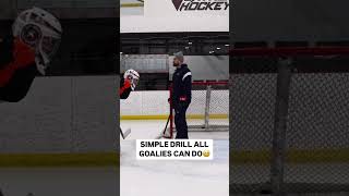 Simple drill all goalie can do😅 [upl. by Tutt760]